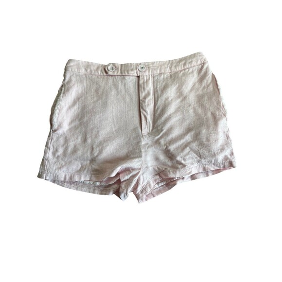 Women’s Princess Polly Pastel Pink  Linen Blend  Shorts Size US 4 - Picture 3 of 9